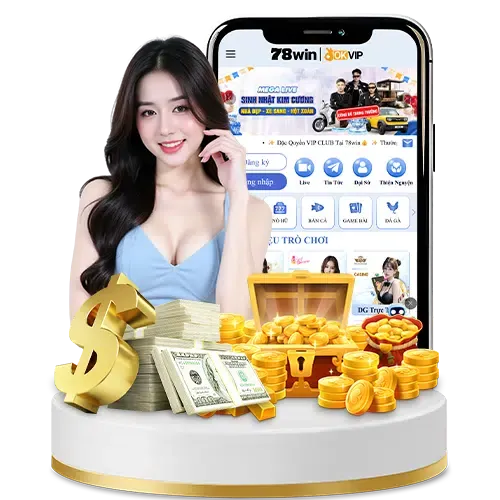 Người chơi trải nghiệm game slot trên điện thoại di động với 78be app android